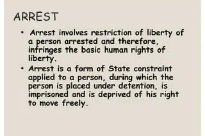 what are basic rights after arrest_
